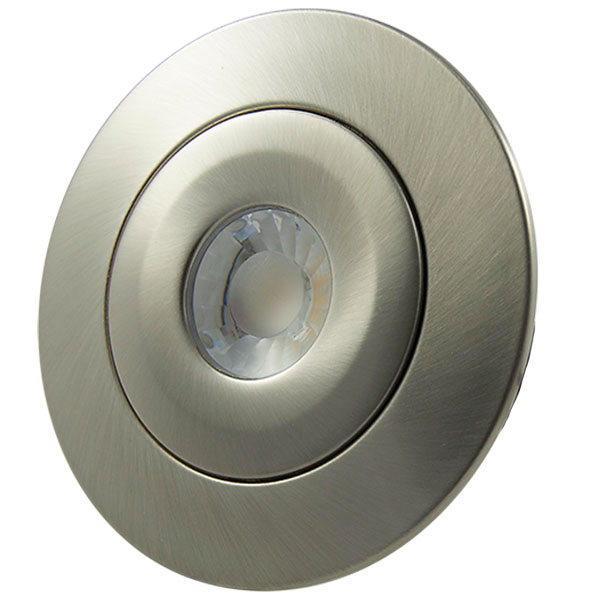 Satin Spacer Plate for the Firestay LED CCT 3-Way Selectable Colour Switchable Fixed Downlight (100mm Cut-Out)